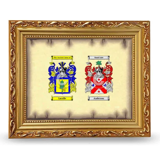 Anniversary Framed - Gold