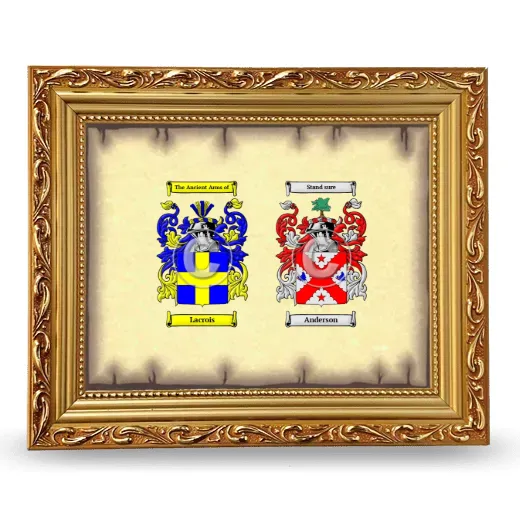 Anniversary Framed - Gold