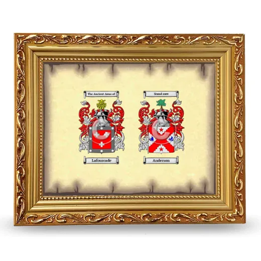 Anniversary Framed - Gold