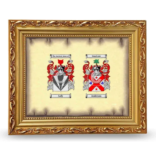 Anniversary Framed - Gold