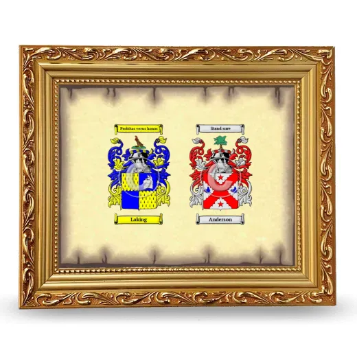 Anniversary Framed - Gold