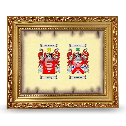 Anniversary Framed - Gold