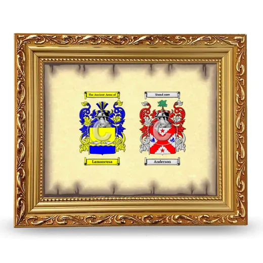 Anniversary Framed - Gold