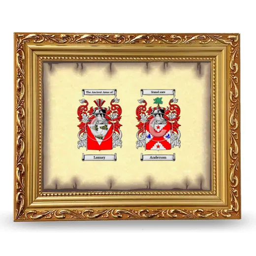 Anniversary Framed - Gold