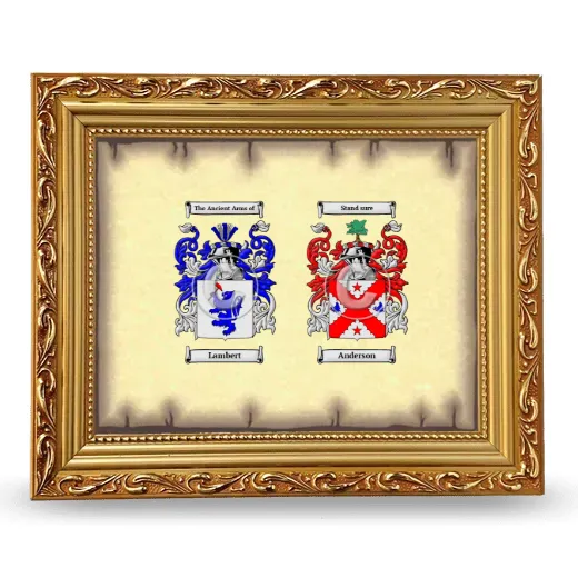 Anniversary Framed - Gold