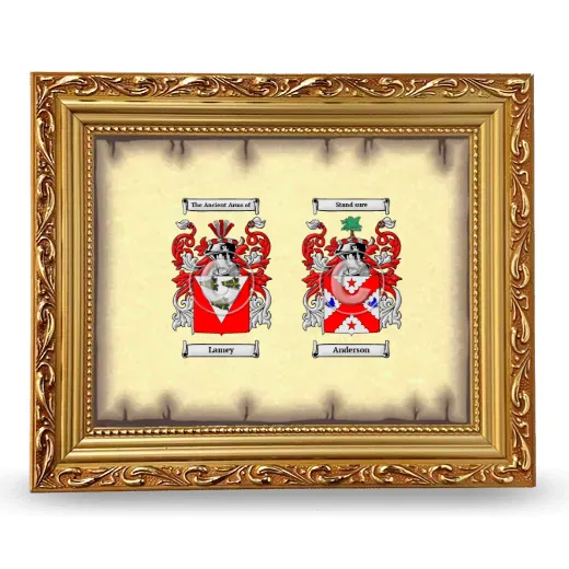 Anniversary Framed - Gold