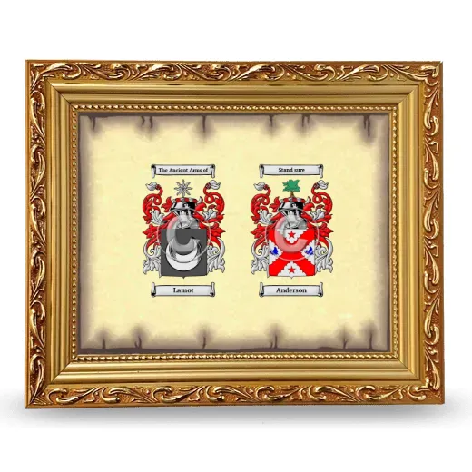 Anniversary Framed - Gold