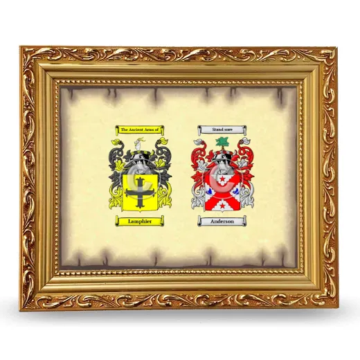 Anniversary Framed - Gold