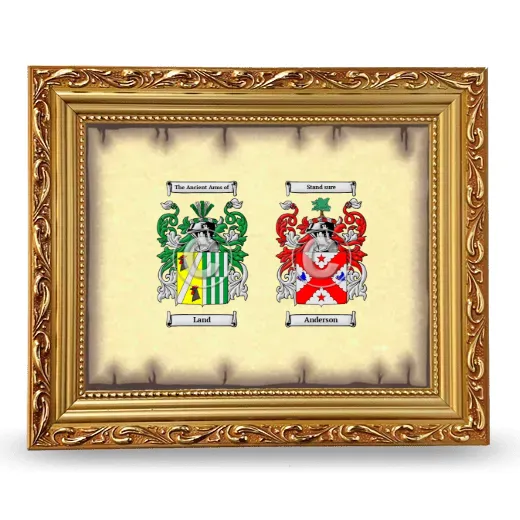 Anniversary Framed - Gold