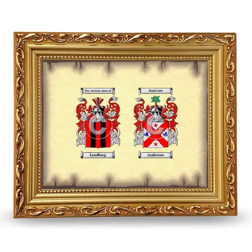 Anniversary Framed - Gold