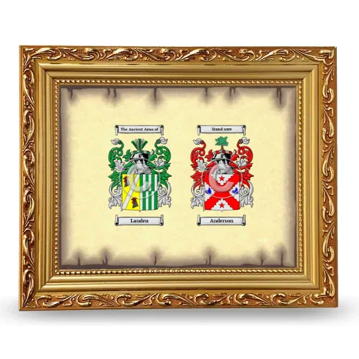 Anniversary Framed - Gold