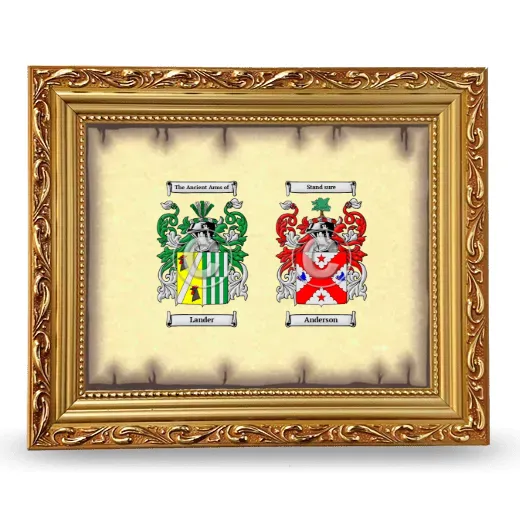 Anniversary Framed - Gold