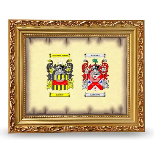 Anniversary Framed - Gold