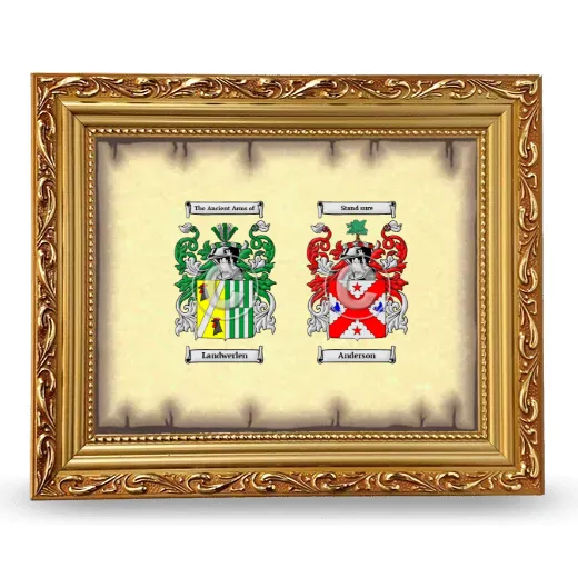 Anniversary Framed - Gold