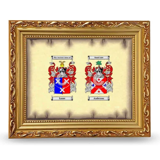 Anniversary Framed - Gold