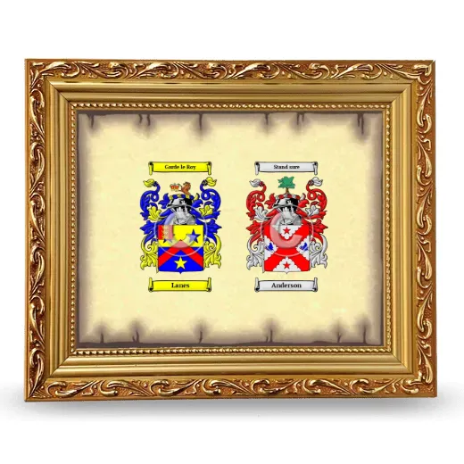 Anniversary Framed - Gold