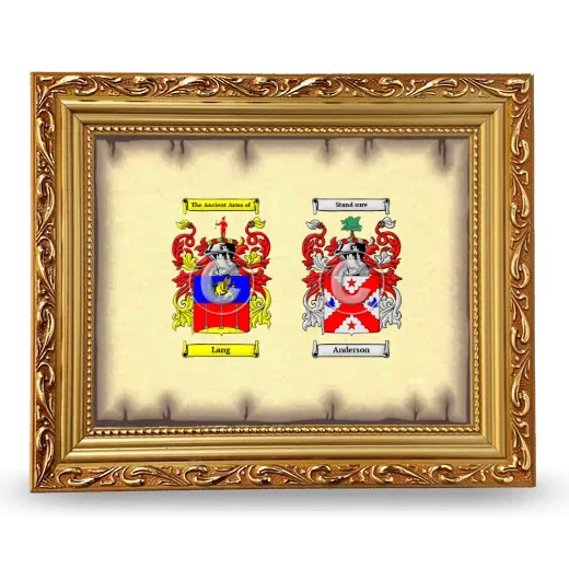 Anniversary Framed - Gold