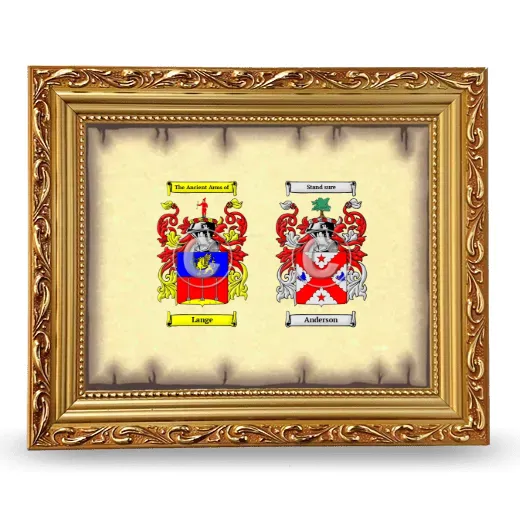 Anniversary Framed - Gold