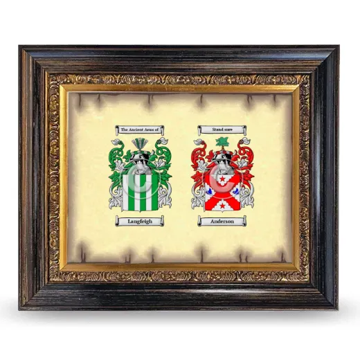 Anniversary Framed - Heirloom