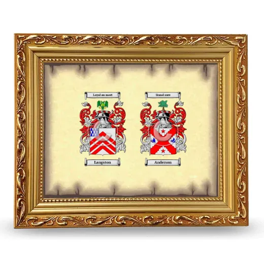 Anniversary Framed - Gold