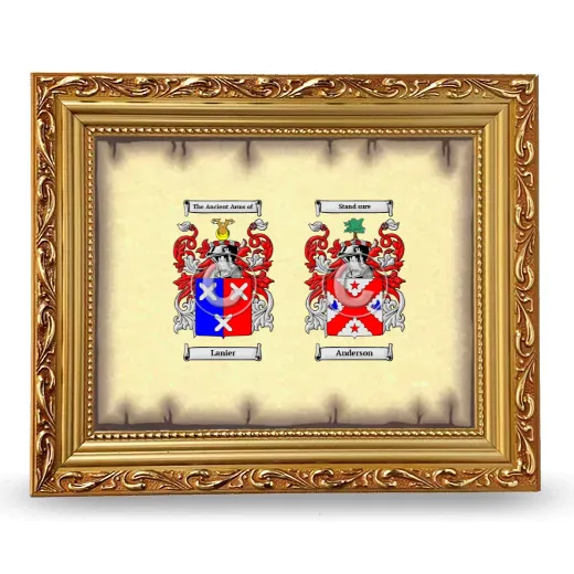 Anniversary Framed - Gold