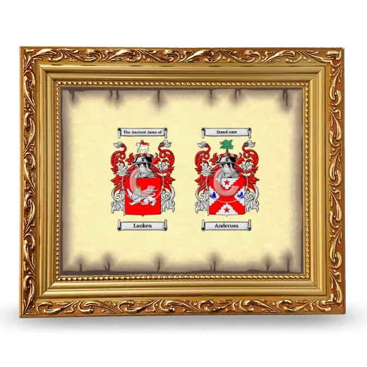 Anniversary Framed - Gold