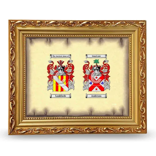 Anniversary Framed - Gold