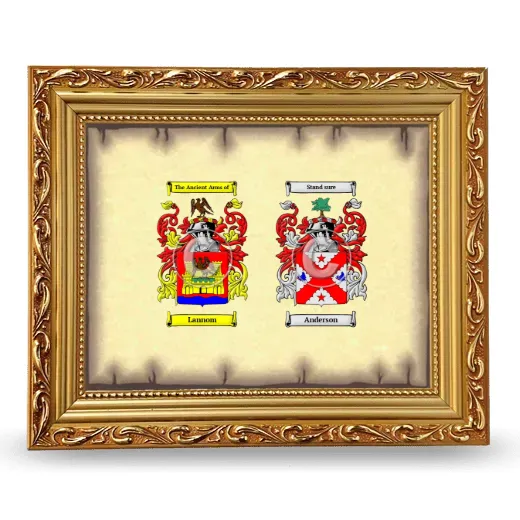 Anniversary Framed - Gold