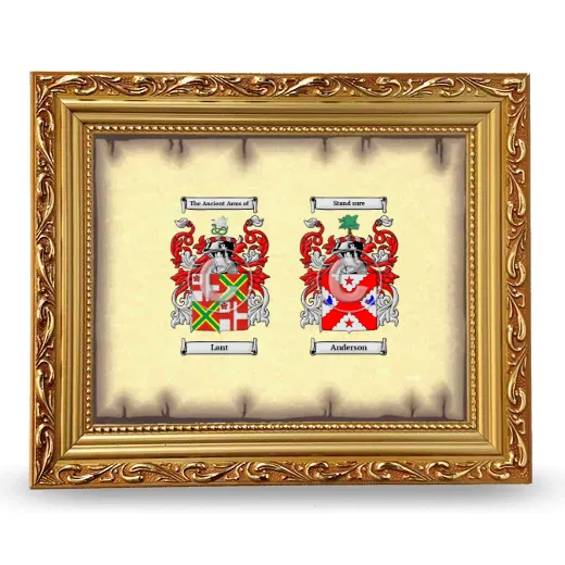 Anniversary Framed - Gold