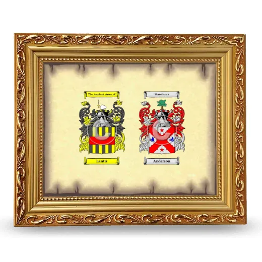 Anniversary Framed - Gold