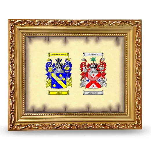 Anniversary Framed - Gold