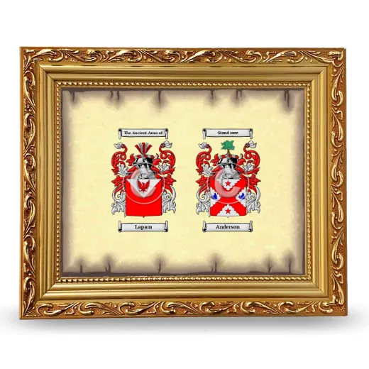 Anniversary Framed - Gold