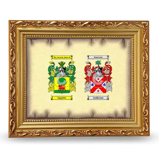 Anniversary Framed - Gold