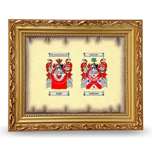 Anniversary Framed - Gold