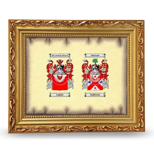 Anniversary Framed - Gold