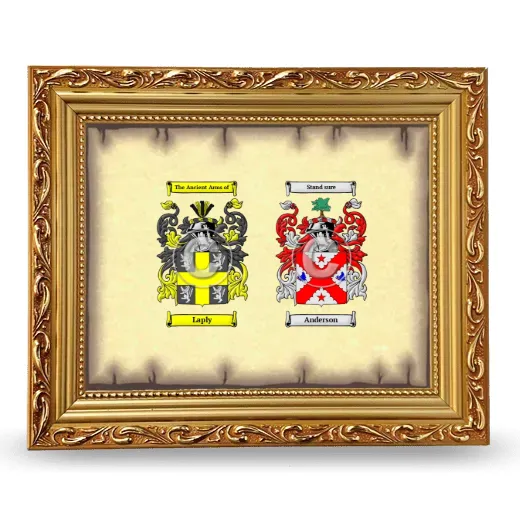 Anniversary Framed - Gold