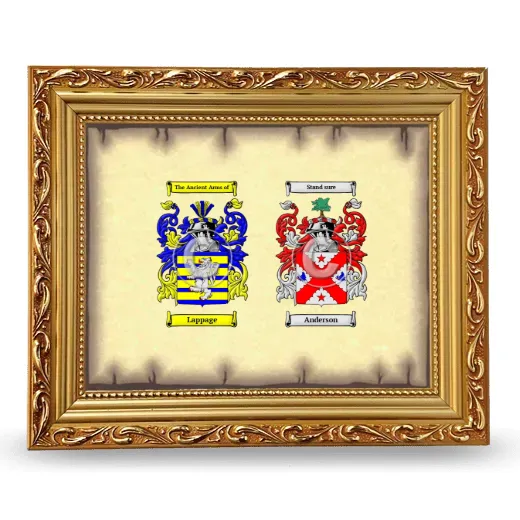 Anniversary Framed - Gold