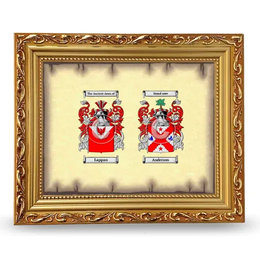 Anniversary Framed - Gold