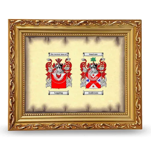 Anniversary Framed - Gold