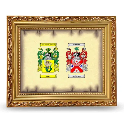 Anniversary Framed - Gold