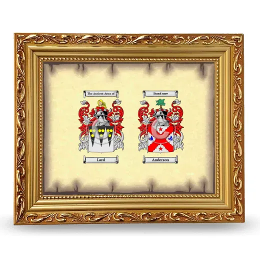 Anniversary Framed - Gold