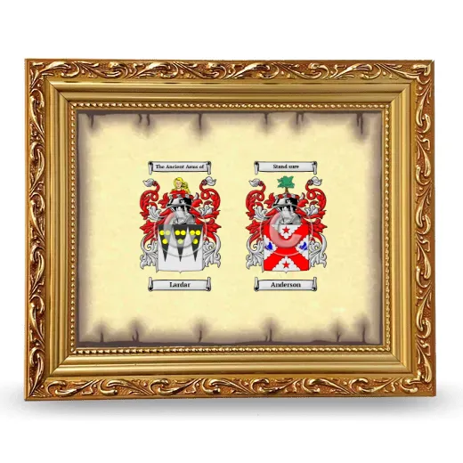 Anniversary Framed - Gold