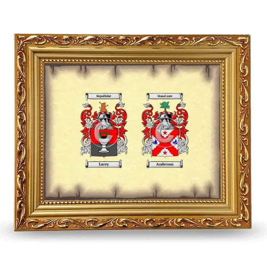 Anniversary Framed - Gold