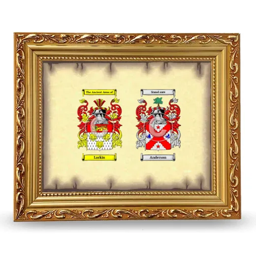 Anniversary Framed - Gold