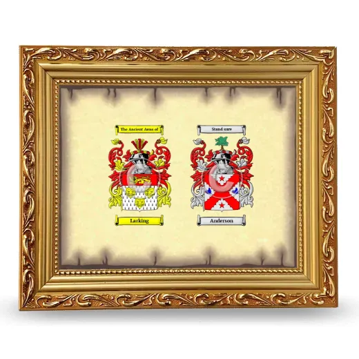 Anniversary Framed - Gold