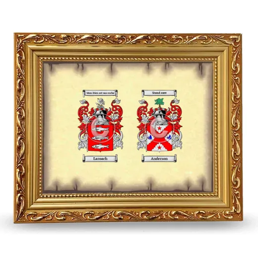 Anniversary Framed - Gold