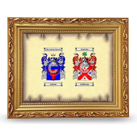 Anniversary Framed - Gold