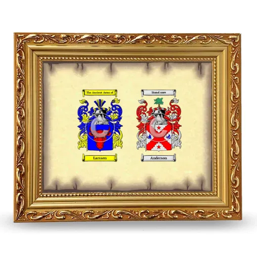 Anniversary Framed - Gold