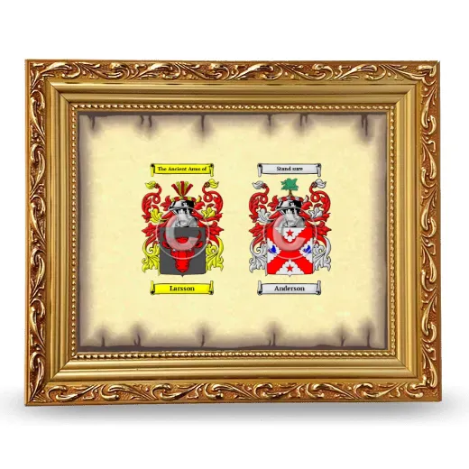 Anniversary Framed - Gold