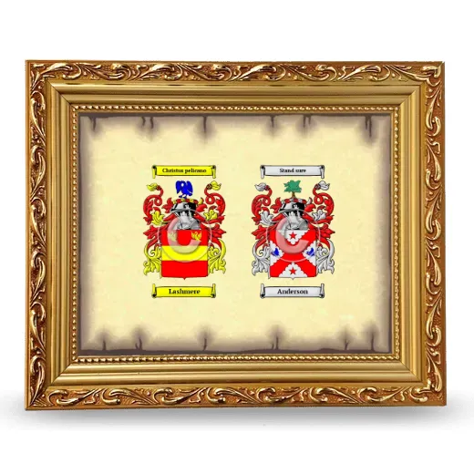 Anniversary Framed - Gold